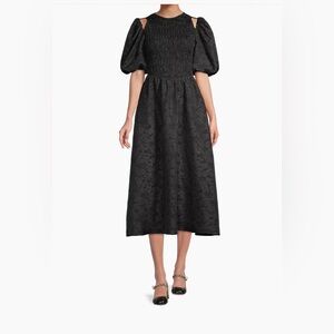 Elliatt Black Midi Dress